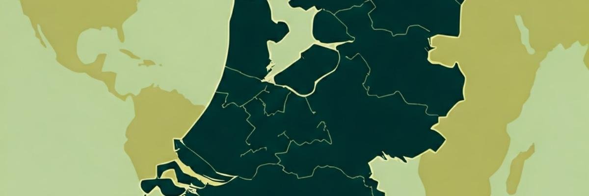 Het land uit